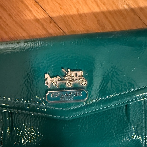 Coach wallet green - Picture 2 of 6